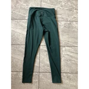 prAna Women Green High Waisted Yoga Leggings Athletic Tights Size Small